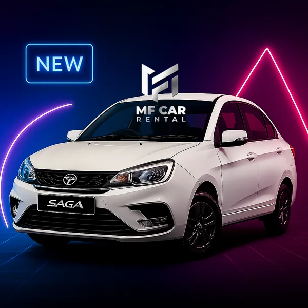 Proton Saga for Rent in Sandakan, Sabah